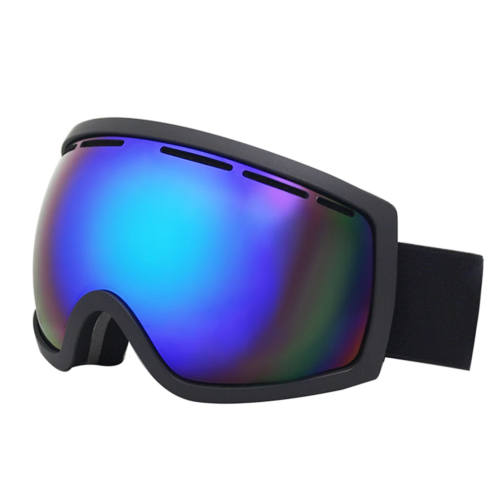 B Очки для сноуборда UV400 защита для катания на лыжах Сноубординг очки с анти-туман Анти-снежная слепота для мужчин и женщин - Цвет: B