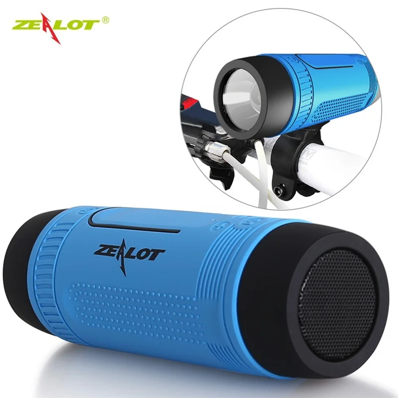 

Bluetooth-Колонка Zealot S1 портативная, водонепроницаемая, с поддержкой TF-карты