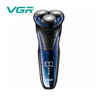 

VGR V -306 USB rechargeable electric shaver razor beard trimmer washable triple Floating blade men's shaver