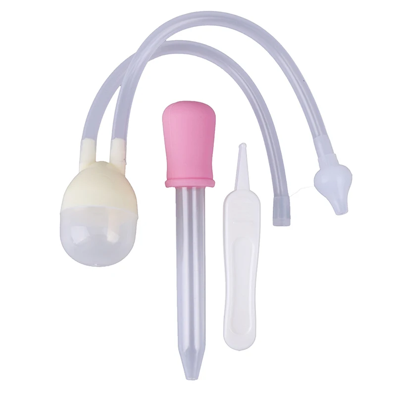 Safe Booger Remover Help Child Breath Mouth Suction Nose Cleanere For Sick Toddlers Hygienic Baby Nasal Aspirator Sanitary Tool