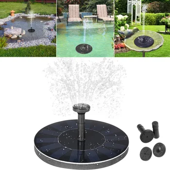 

1PC Pump Small Size Solar Power Decoration Drifting Pool Pump for Fish Tank Aquarium Bird Bath Use