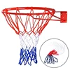 Standard Basketball Net Durable Nylon Thick Thread Three Color Universal Basketball Net Mesh Replacement ► Photo 3/6
