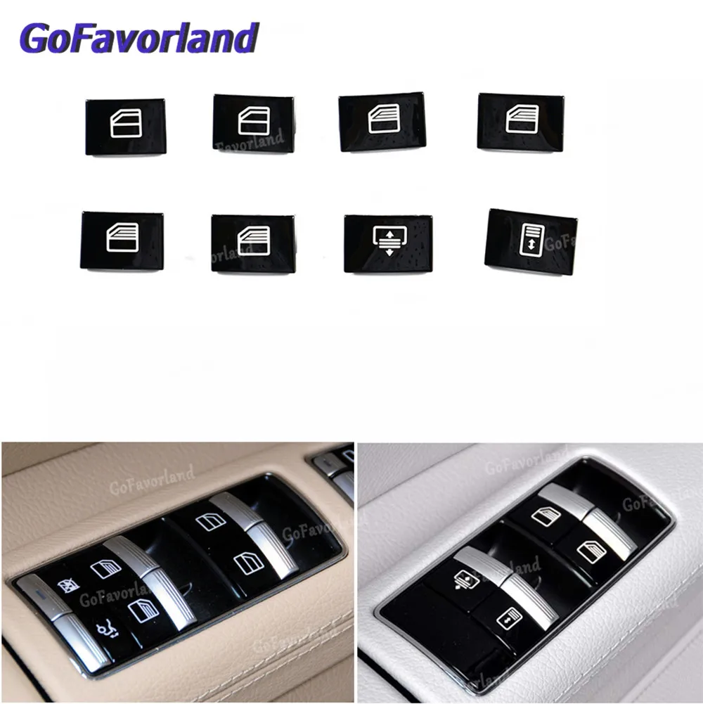 

For Mercedes-Benz S-CLASS W221 S550 S63 S600 2006 2007 2008 2009-2013 Master Window Switch Control Button Cover
