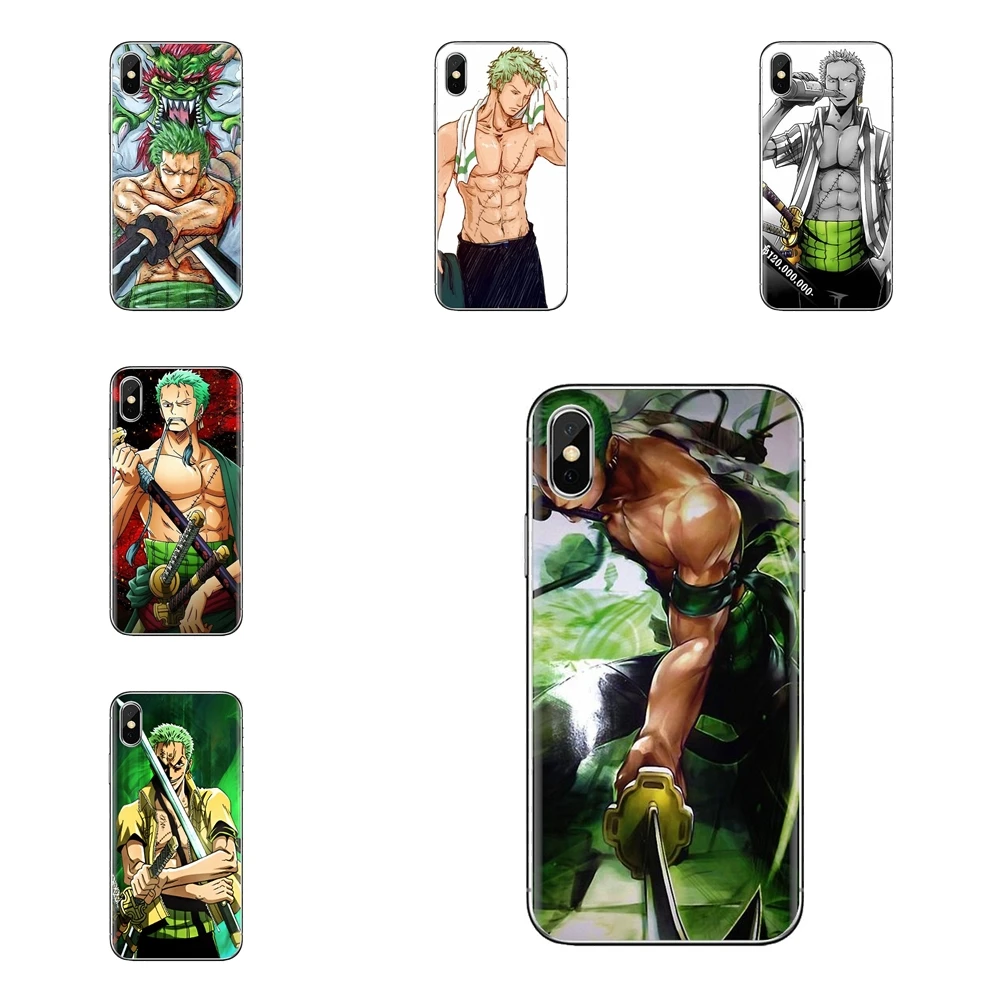 Roronoa Zoro Super ONE PIECE Transparent TPU Covers For Xiaomi Mi6 Mi 6 A1 Max Mix 2 5X 6X Redmi Note 5 5A 4X 4A A4 4 3 Plus Pro |