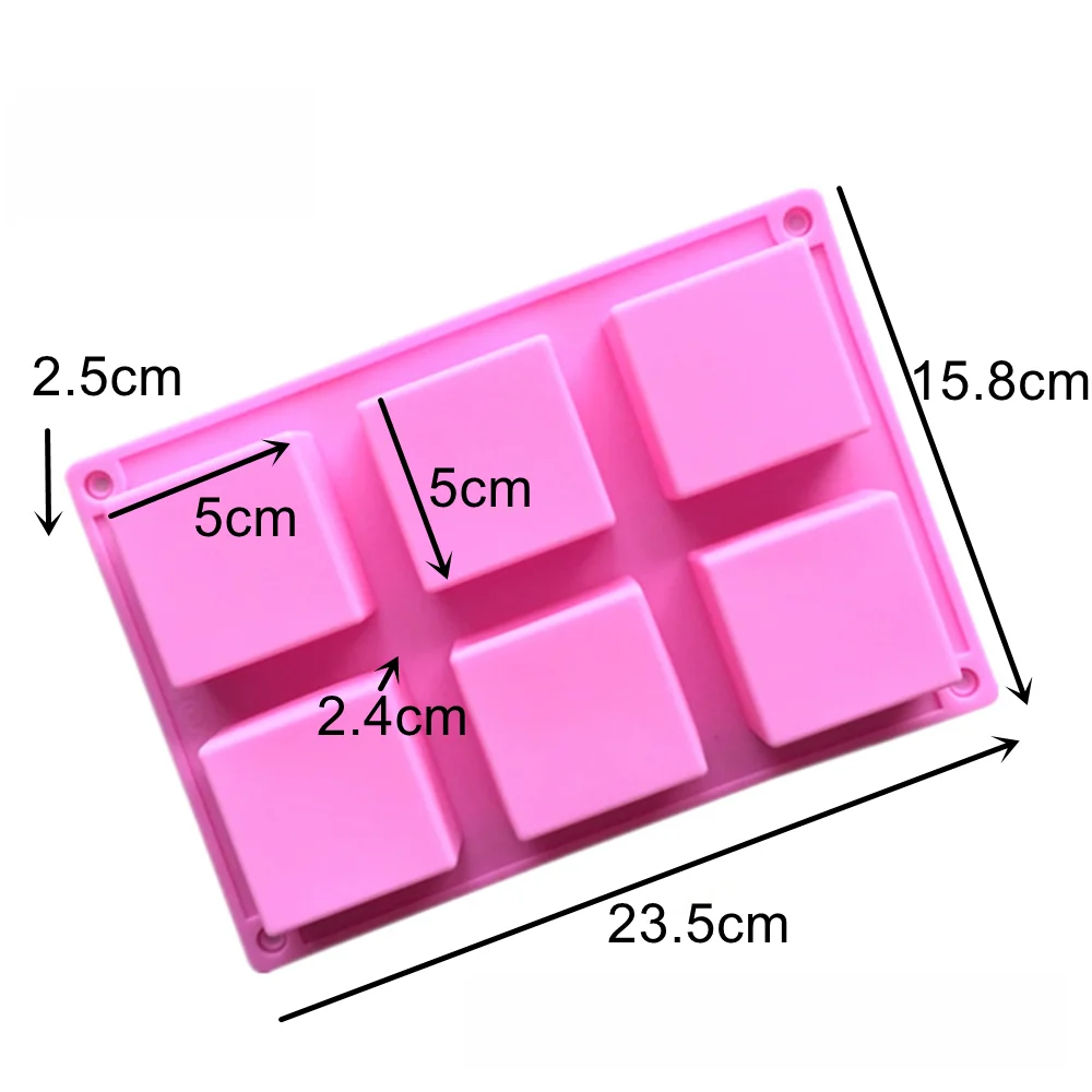 Square Silicone Mold Pick Your Size