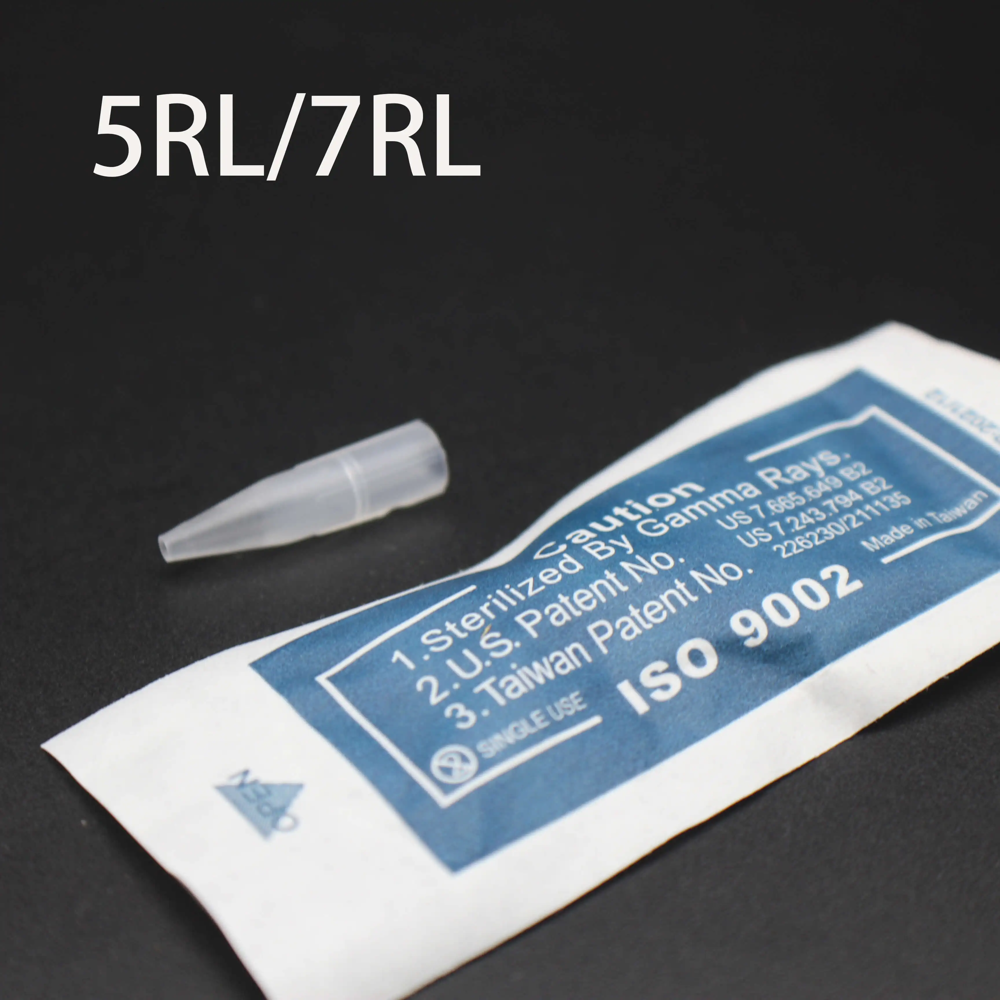 100Pcs Sterile Disposable Permanent Makeup Eyebrow Lip Tattoo Tips Needle Caps For Merlin Mosaic Dragon Tattoo Machine