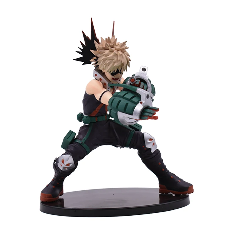 17-20 cm Anime Figure My Hero Academia PVC Smack Izuku Midoriya Shouto Todoroki Katsuki Boku Amazing Heros Toys Dolls Gift