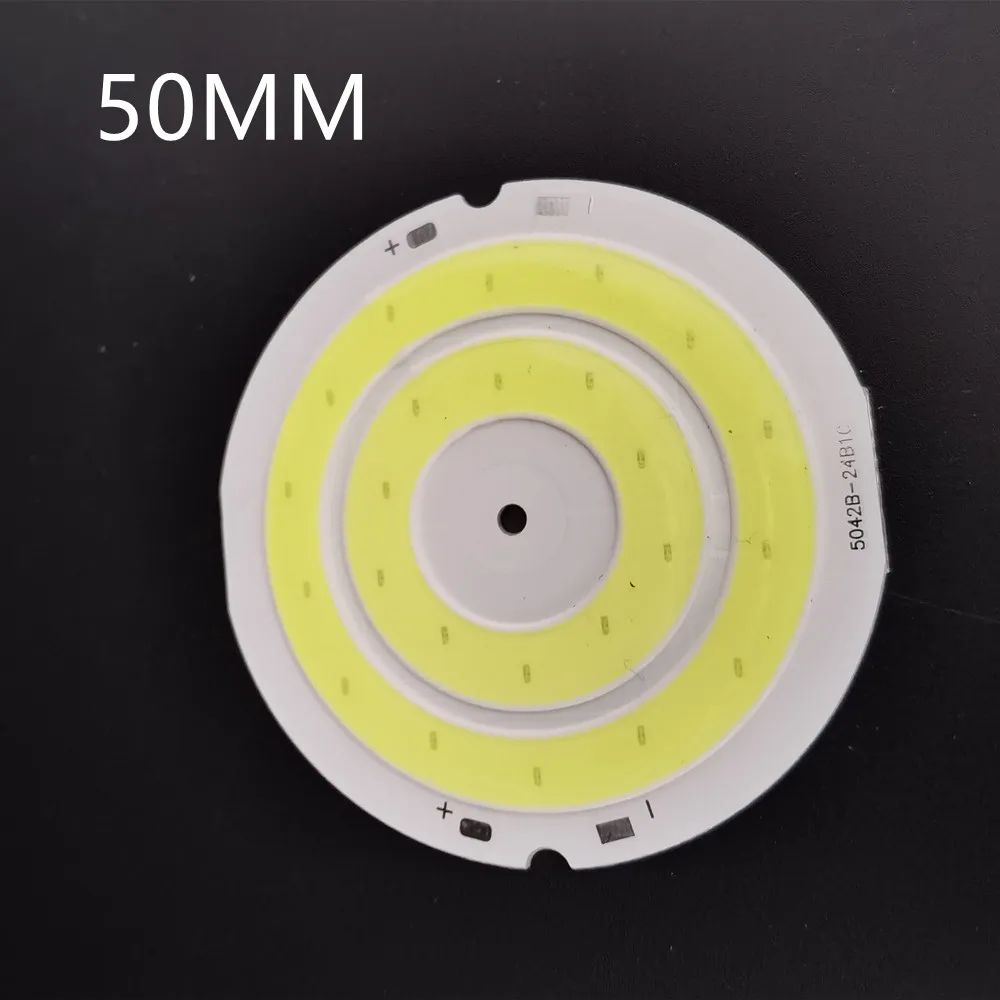 Details about   Module A Circle SMD LED 9 5050 Ring 50mm/34mm 12v White Light 9000-12000k show original title 