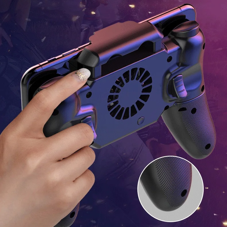  Triggers For Mobile Pubg Free Fire Joystick For Cell Phone Bluetooth Gamepad Controller With Coolin