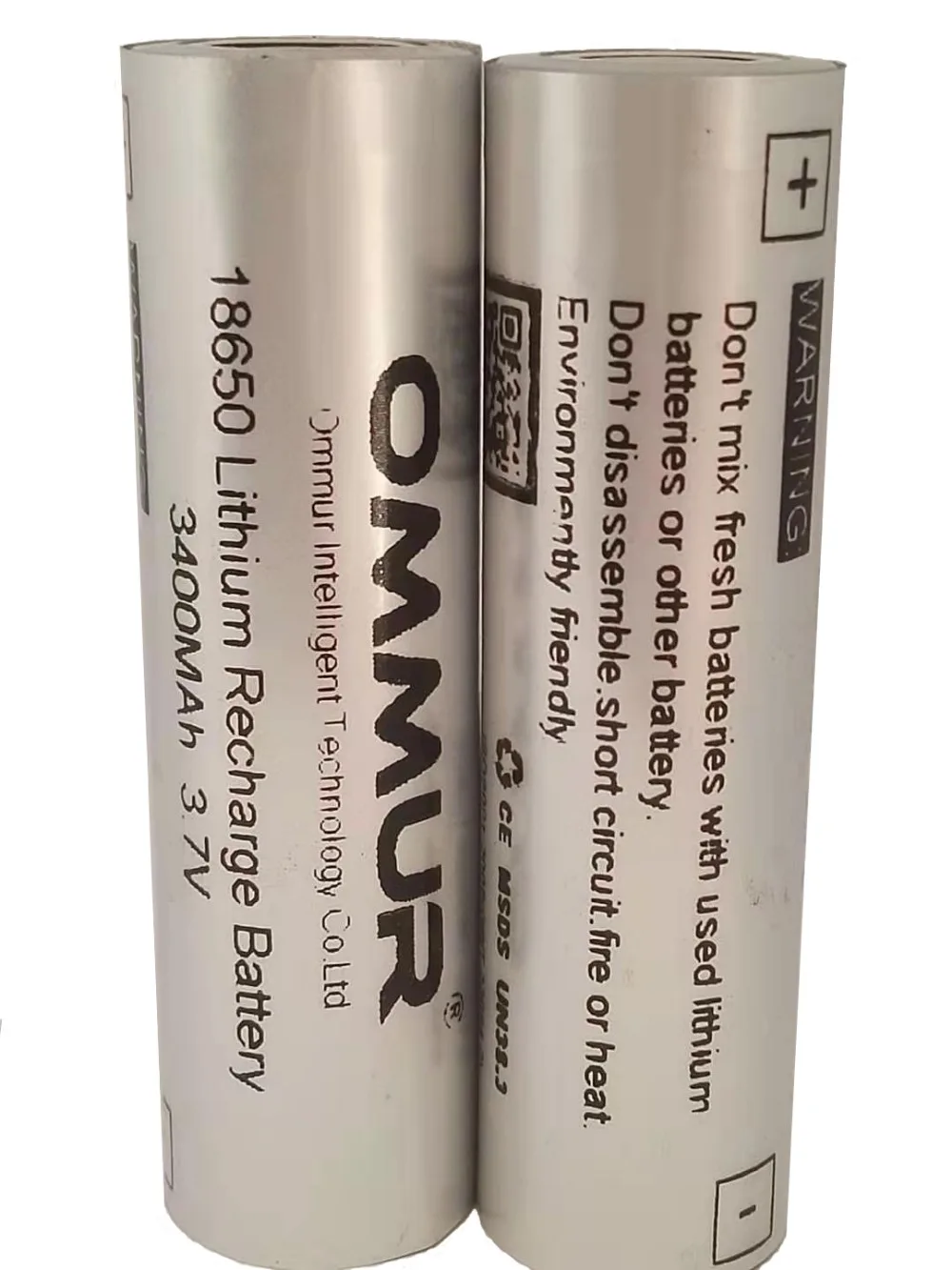 OMMUR 18650 3,7 V 3400mAh литий-ионная аккумуляторная батарея для фонарика, налобного фонаря, электронная игрушка
