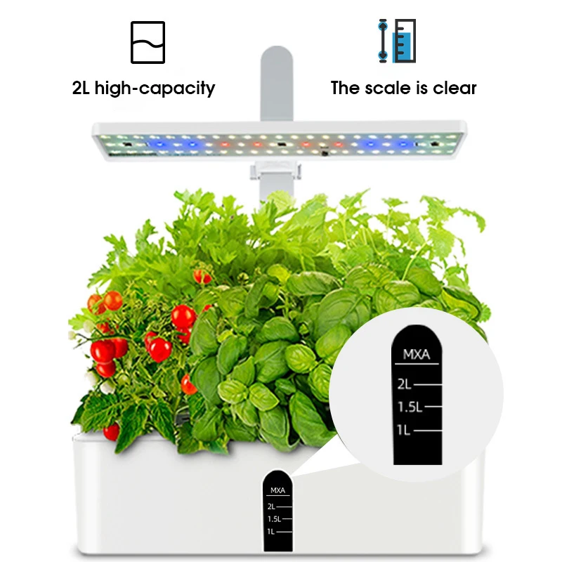 15w Smart Plant Growing Lamps Set Full Spectrum 2l Water Tank