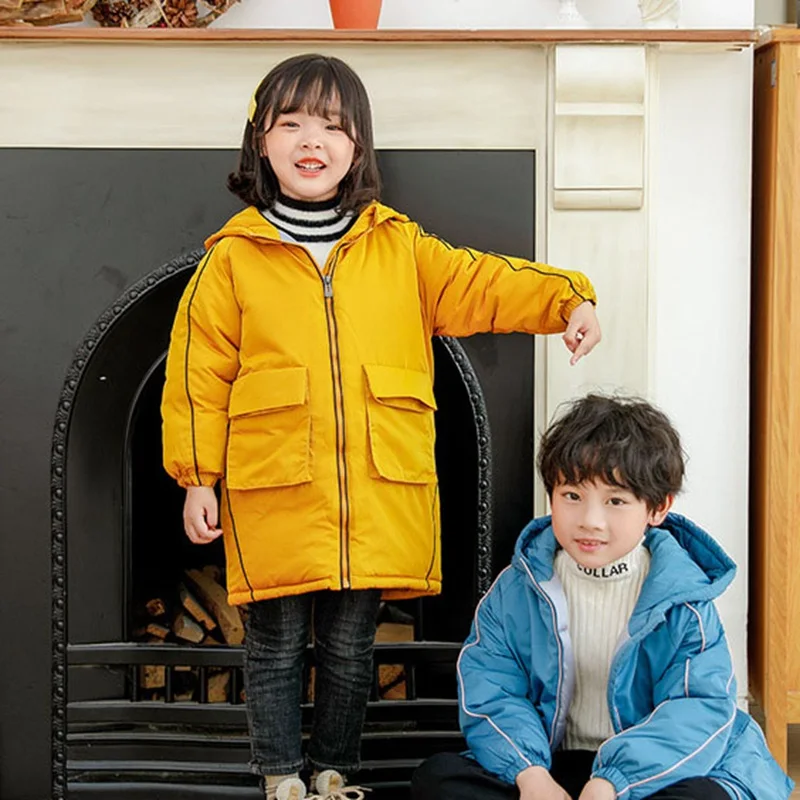 COOTELILI/детская зимняя куртка для мальчиков; Одежда для маленьких девочек; зимнее пальто для девочек; ветронепроницаемый теплый зимний комбинезон; верхняя одежда