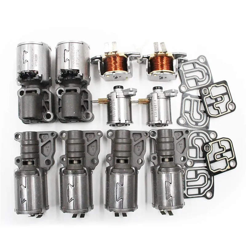 

10pcs Refurbished Tested OEM 0B5 DL501 7-SPEED Transmission Solenoid Kit A4 A5 A6 A7 Q5 for Audi Gearbox Solenoid Valve