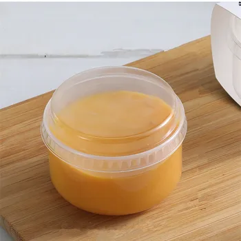 

25pcs Fat Pudding Cup Yogurt Bottle Cake Pastry Jelly Plastic Caramel Cheese Pudding Cup Cute Ice Cream Dessert Cups With Lid