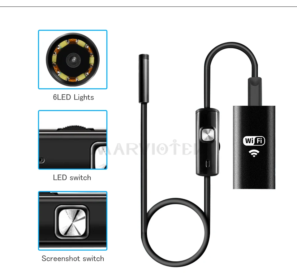 cctv surveillance system Endoscope Camera WIFI For Iphone Mini Video Surveillance Cameras Endoscope For Android USB Endoscope For Cars Smartphone PC best outdoor wireless security camera system