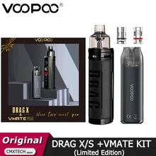 VOOPOO – vaporisateur de cigarettes électroniques DRAG X / DRAG S et VMATE Pod, édition limitée, cartouche de 4.5ml, Vm5, coffret cadeau