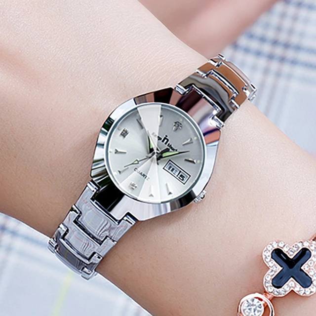 Alta calidad relojes reloj de moda para mujer marca de lujo 2022 cuarzo reloj para mujer esfera pequeña calendario reloj pulsera para mujer,reloj mujer mujer de marcas lujo _ -