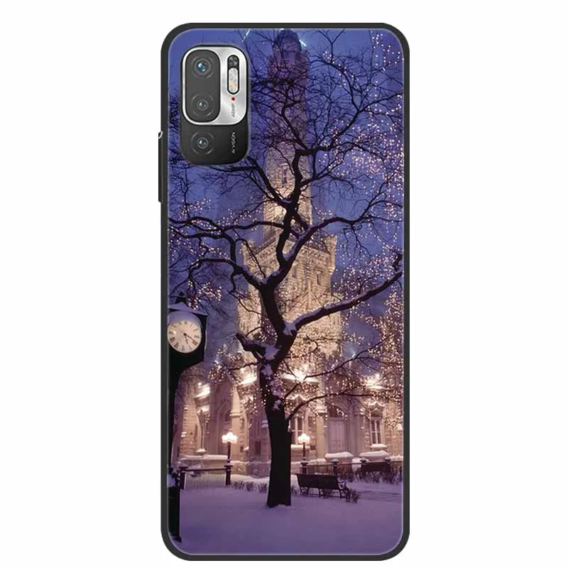 Marble Soft Silicone Back Case for Xiaomi Redmi Note 10 5G