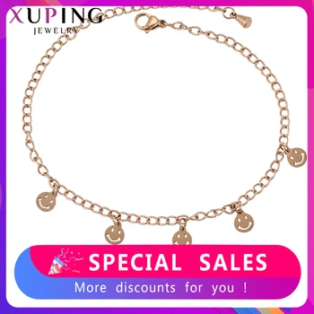 

Xuping Woman's Bracelet Stainless Steel Jewelry Smile Sweet Little Fresh Lovely Party Birthday Graduation Gift SS4-76778
