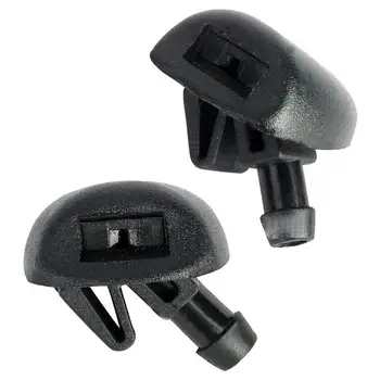

2Pcs Front Windshield Wiper Jet Washer Nozzle For Peugeot 206 All Models For Citroen C2/C3 Windscreen Washer Wipers Parts