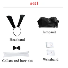  Anime Sakurajima Mai Cosplay Costume Halloween Women Black Sexy Jumpsuit Bunny Girl Outfit 