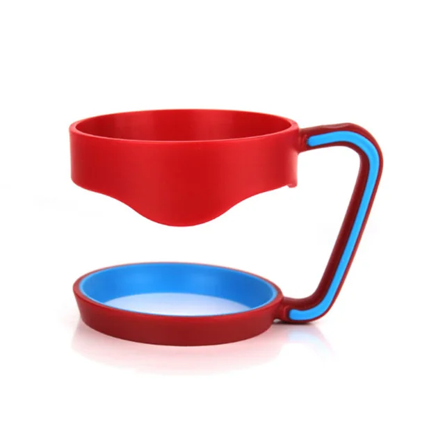 red Высокое качество PP пластиковая ручка для чашки для 30 унций Tumblers чашка путешествия Кемпинг на открытом воздухе автомобильные подстаканники для Tumblers для YETI аксессуар - Цвет: red