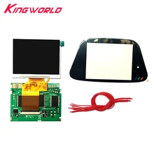 5 шт. ЖК-дисплей экран в полной комплектации 3,5 дюймов, с подсветкой комплект экрана для sega Game gear GG модификация игровой консоли