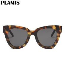 Кошачий глаз солнцезащитные очки для женщин Роскошные брендовые дизайнерские солнцезащитные очки для женщин модные очки UV400 кошачьи глаза солнцезащитные очки