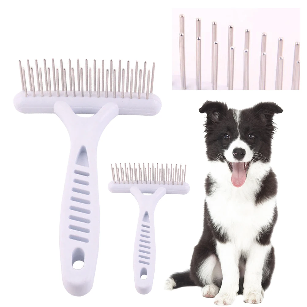

Pet Dog Brush Short Long Thick Hair Fur Shedding Remove Rake Brush Comb Dog Puppy Grooming Brush Clean Tool Dropship