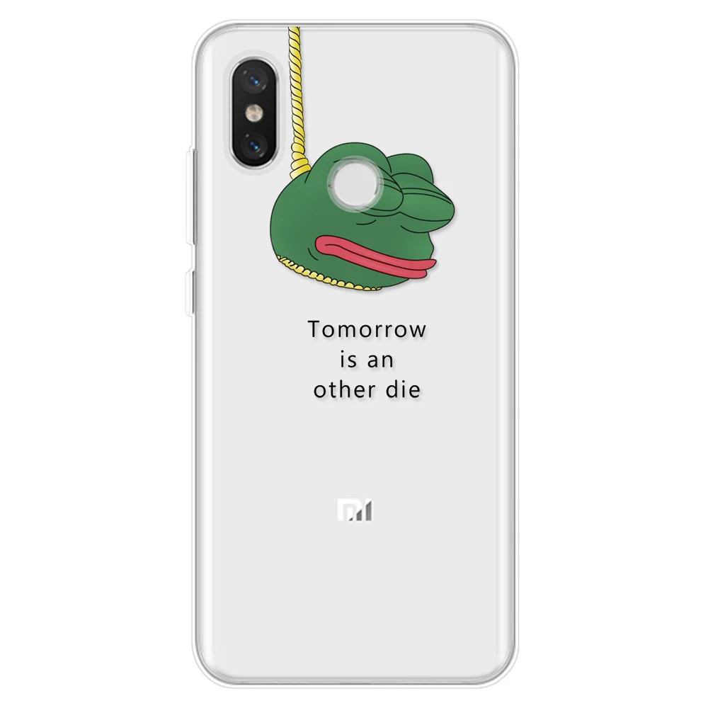 Pepe мягкий чехол для телефона из ТПУ с замерами грустная лягушка Xiaomi Mi A3 9 8 9T Note 10 Pro