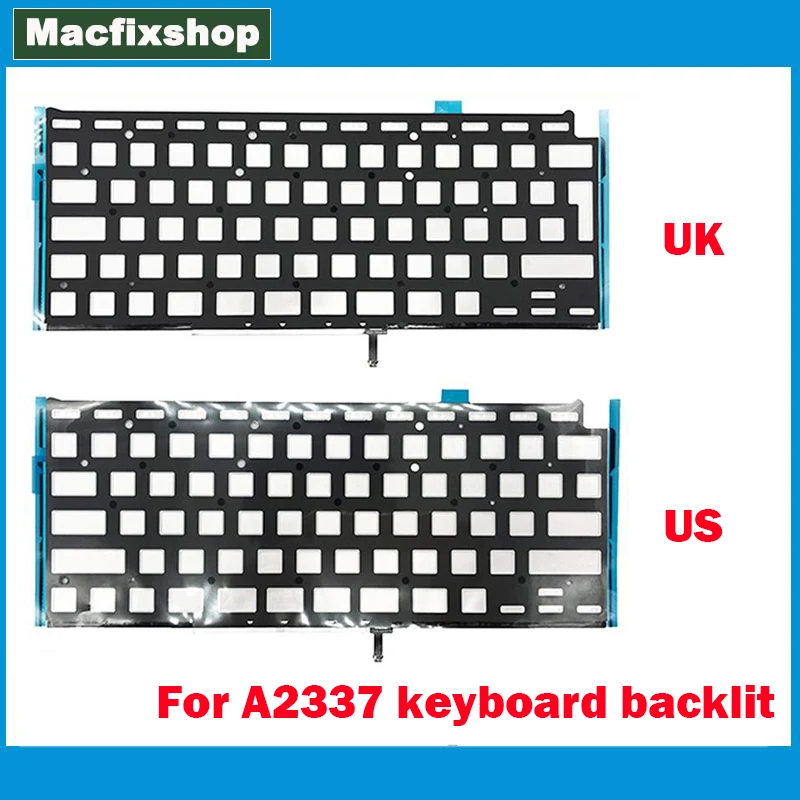 Laptop 2020 Anno A2337 Uk Retroilluminazione Tastiera Per Macbook Air Retina 13 "M1 A2337 Us Tastiera Retroilluminata Emc 3598