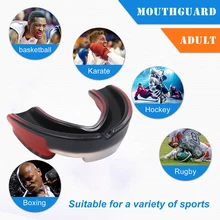 Sports Boxing Mouth Guard Soft EVA Equipment For Oral Teeth Protection Safety Guards Football Basketball Fitness Gym Accessories
