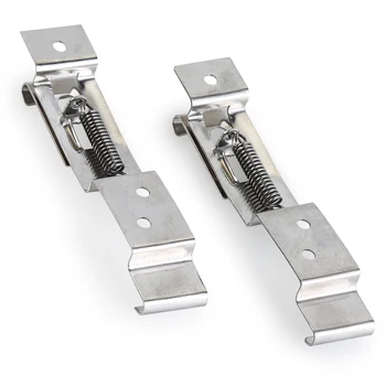 Online Trailer Number Plate Clips Holder Spring Loaded Stainless Steel Trailer Number Plates Rectangular Number Plate Holders Clamps
