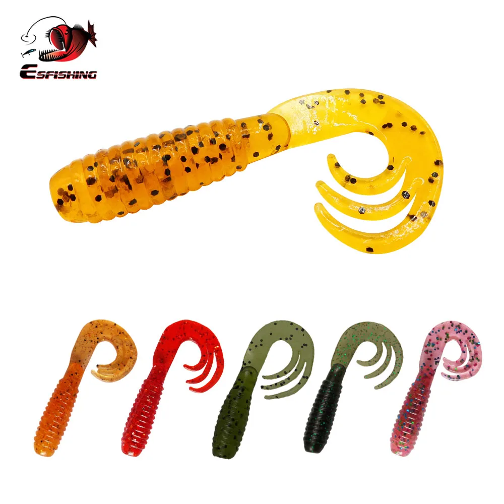 Leurre souple chasebaits curly prawn 90 - 9cm - par 4 Belgique
