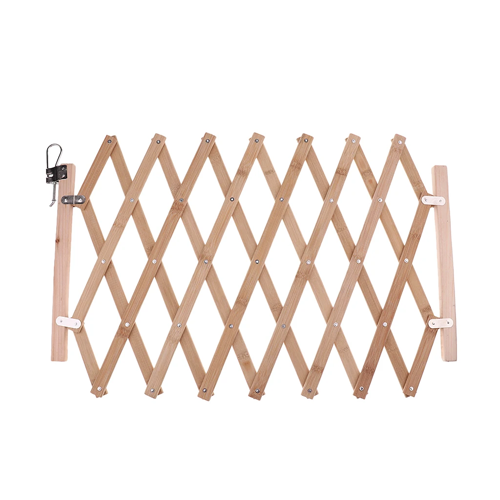 Dog Fence Indoor Wooden, Protector Home Doorway Room, Dog Gate Pet Safety Protection Room Divider Gate