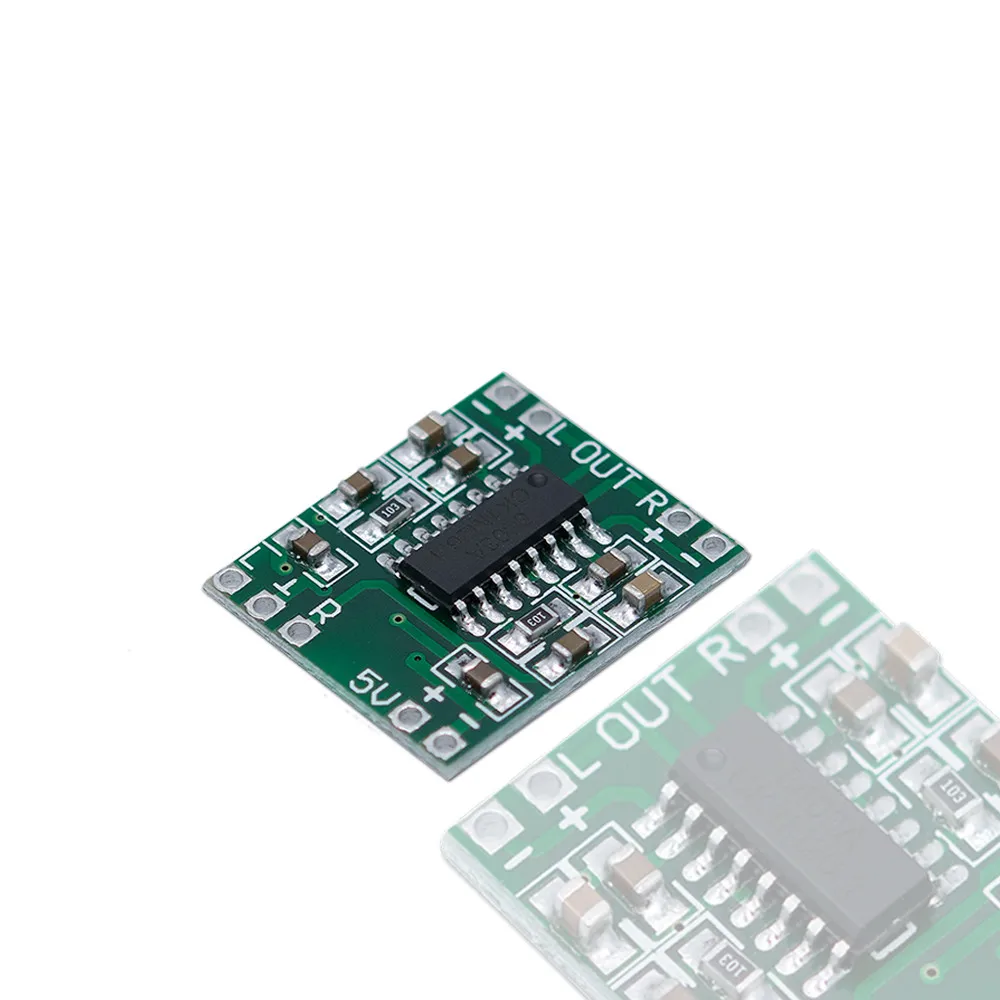 VICFINE 6W amplifier DC2.5-5V PAM8403 6W dual channel digital audio amplifier board AMP module chip 2X3W 4 ohms for CAR