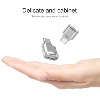 

Kebidumei Portable Type C Micro SD TF Memory Card Reader OTG Adapter USB 3.1 Card Adapter For Phone