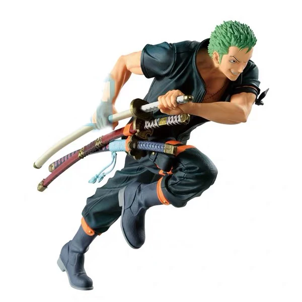 В наличии оригинальный Banpresto Onepiece The Grandline Men Roronoa Zoro модель фигурные куклы|Игровые