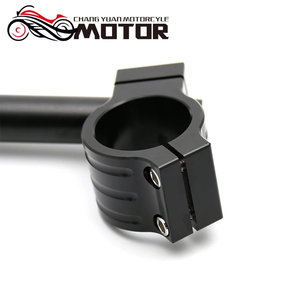 Universal de carreras ajustable CNC 31 32 33 35 36 37 39 41 43 50 51 MM Clip Ons tenedor manillar