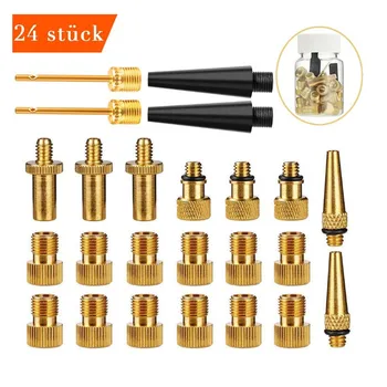 

Air Sports Ball Pump Inflator Needle Adapter Hose Set Mountain Road Inflating Accessories Use Valves Adaptors