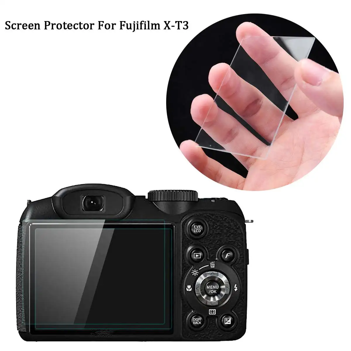 

Hot 2PCS Protective Screen Protector Foils for fujifilm X-T3 Fuji XT3 x-t3 Mirrorless Digital Camera Tempered Glass Anti-Scrac