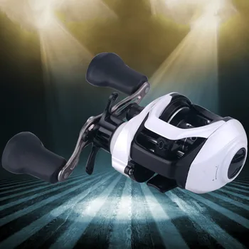 

LG3000 7.2:1 High Speed Baitcasting Fishing Reels Lure Fish Wheel Fishing white Left Right Hand Casting Reels Reservoir Pond