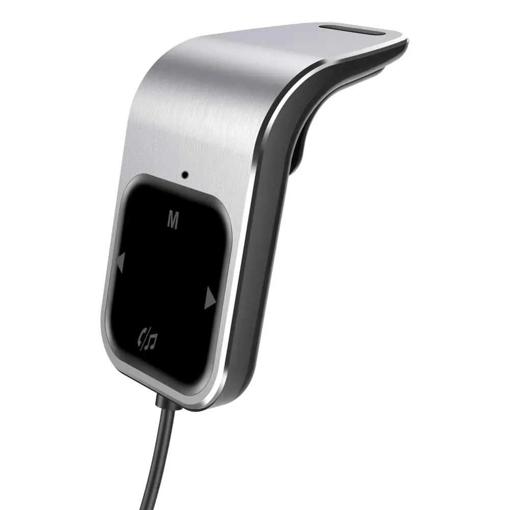 Fm-передатчик AUX Bluetooth 4,1 Автомобильный MP3-плеер Suppor динамик телефон музыкальный радио Музыкальный плеер 3,5 мм разъем двойной USB Автомобильное зарядное устройство