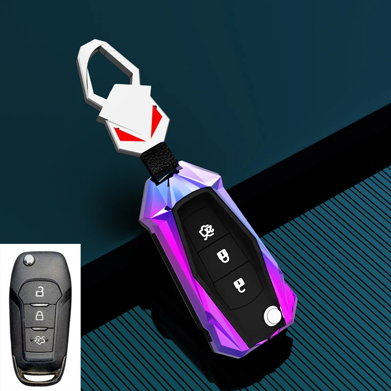 Cover custodia chiave auto per Ford Fusion Fiesta Escort Mondeo Everest RangerExplorer Mustang - Hb2b2fc6e03e2423ba97f8b8dfe270b25r