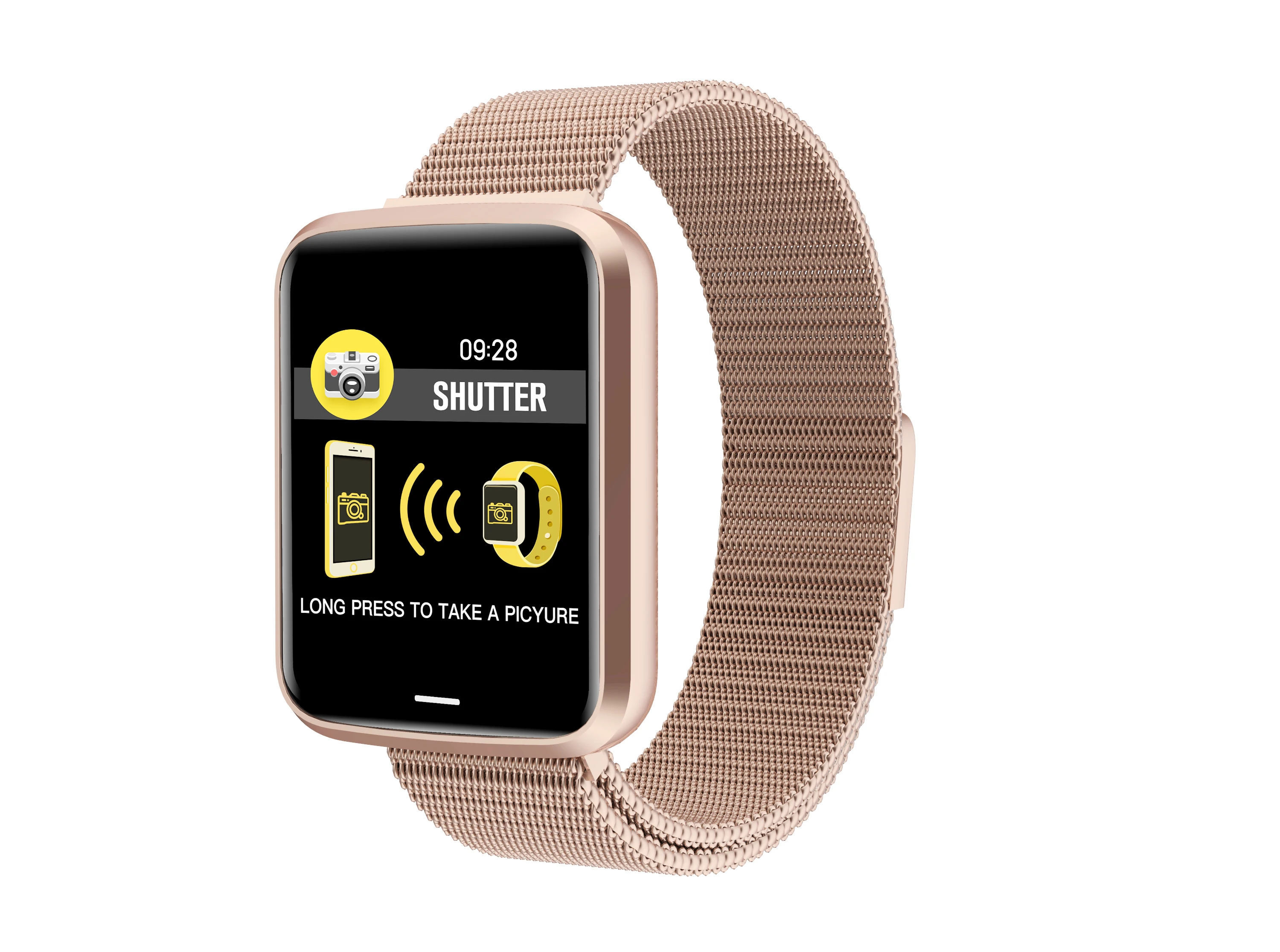 

Smart watch H19 Smartband over Smart band M4 1.3 inch large screen Heart Rate Monitor Calories Waterproof IP67 Sport Fitness Tracker smartband