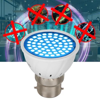

B22 UVC Light Bulb GU Lamp Home Killing Mite LED Sterilizer Disinfection UV Offices Homes Indoor Killing Protection