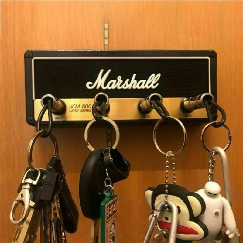 Подарок на выбор усилитель гитарный усилитель Marshall Key Holder Jack Rack Key Holder Брелок подвесной орнамент