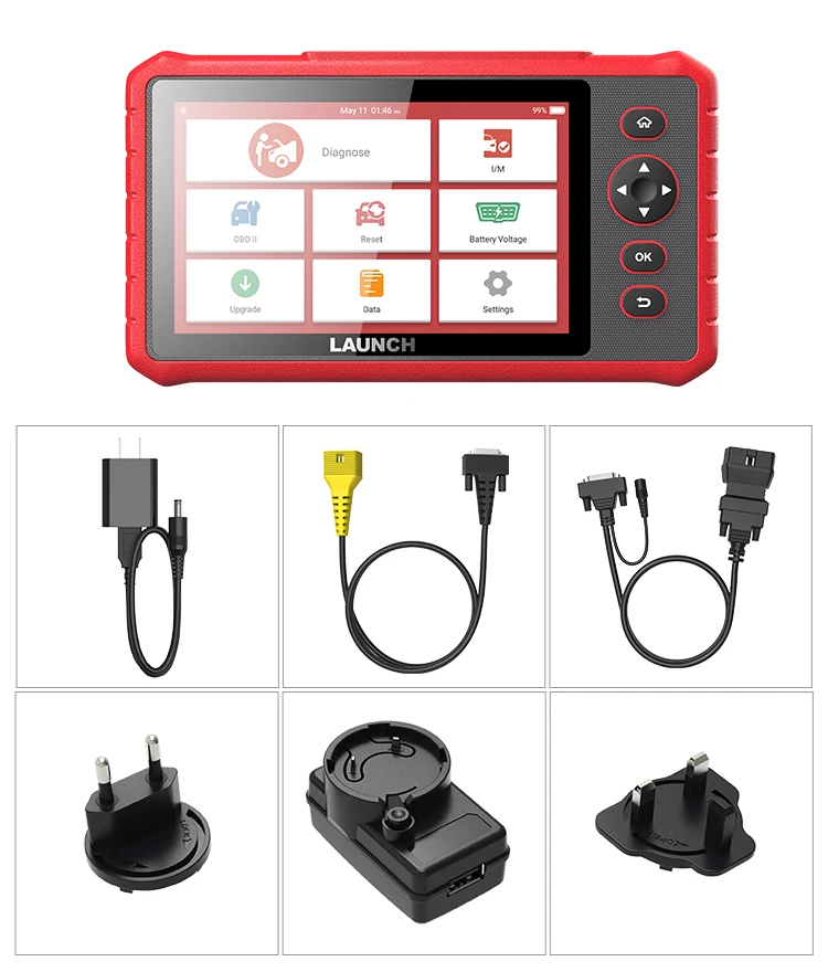 LAUNCH X431 CRP909 OBD2 сканер все системы Automotivo Диагностика SRS ABS DPF Сброс службы OBDII Авто