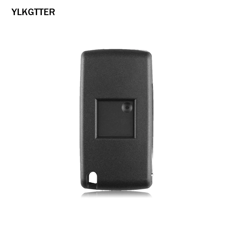 YLKGTTER 3 кнопки дистанционного ключа костюм для peugeot Partner 207 208 307 308 408 CE0536 433 МГц ASK сигнала HU83/VA2 лезвие и ID46 чип