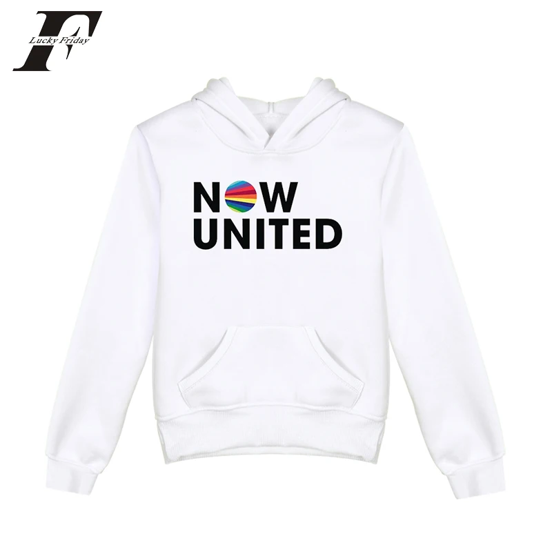 Now United-better Album Hoodies Sweatshirts Boy Girl Kids Streetwear Kpop 2020 Lyrics Pullover Harajuku Tracksuit Hooded Full | Мужская